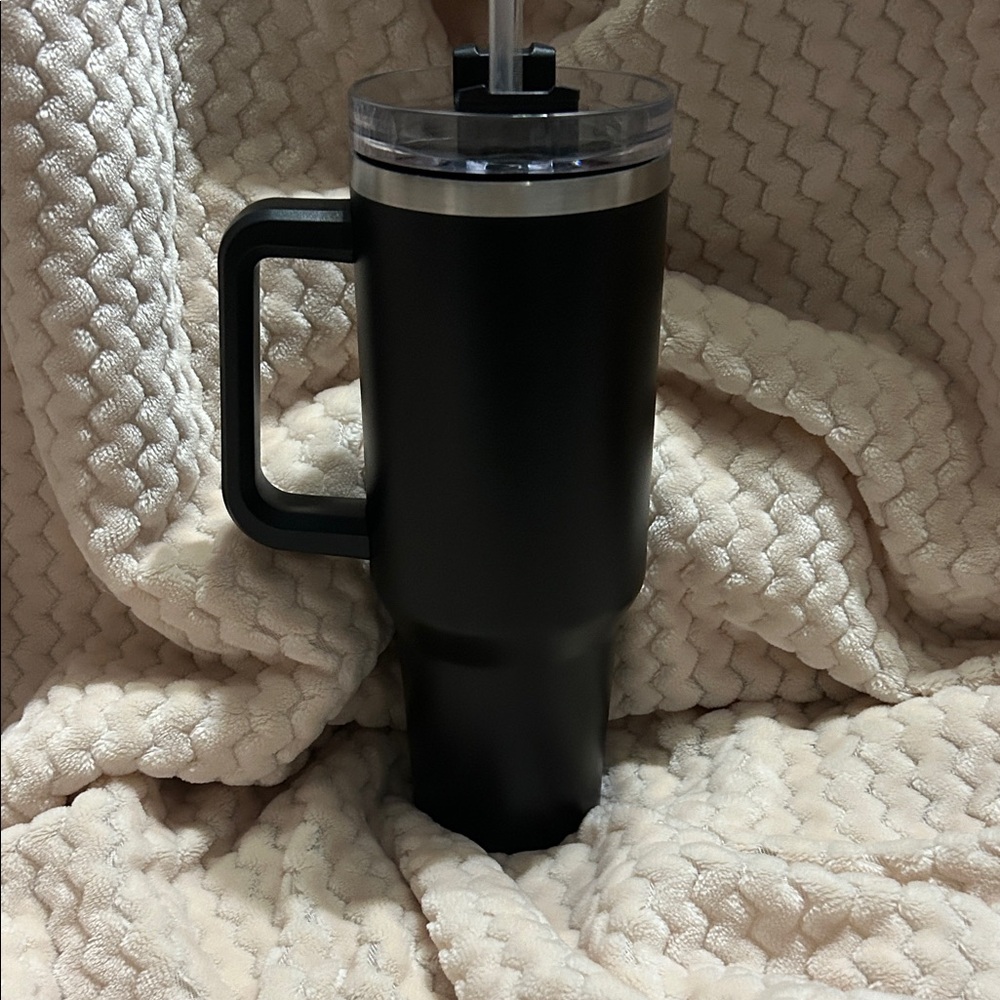 40 oz Buff City Soap Stainless Black Tumbler - Picture 4 of 7
